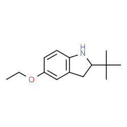 1H-Indole,2-(1,1-dimethylethyl)-5-ethoxy-2,3-dihydro-(9CI)结构式