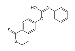 ethyl 4-(phenylcarbamoyloxy)benzenecarbodithioate结构式