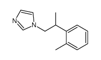 1-[2-(2-methylphenyl)propyl]imidazole结构式