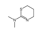 N,N-dimethyl-5,6-dihydro-4H-1,3-thiazin-2-amine结构式