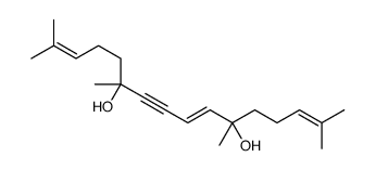 2,6,11,15-tetramethylhexadeca-2,7,14-trien-9-yne-6,11-diol Structure