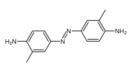 bis-(4-amino-3-methyl-phenyl)-diazene Structure