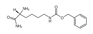 H-D-Lys(Z)-NH2 Structure