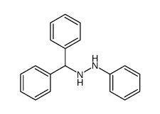 1-benzhydryl-2-phenylhydrazine Structure
