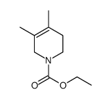 ethyl 4,5-dimethyl-3,6-dihydro-2H-pyridine-1-carboxylate Structure