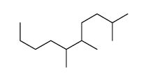 Trimethyldecane, 2,5,6- Structure