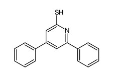 4,6-diphenyl-1H-pyridine-2-thione结构式