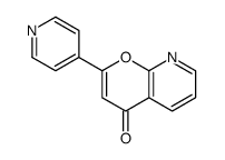2-pyridin-4-ylpyrano[2,3-b]pyridin-4-one Structure