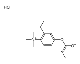 trimethyl-[4-(methylcarbamoyloxy)-2-propan-2-ylphenyl]azanium,chloride结构式