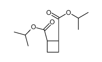 1α,2α-Cyclobutanedicarboxylic acid diisopropyl ester结构式