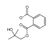 1,2-Benzenedicarboxylic Acid Mono(2-hydroxy-2-Methylpropyl) Ester Structure