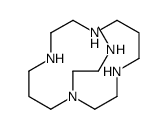 N-methyl-2-(1,4,8,11-tetrazacyclotetradec-1-yl)ethanamine结构式