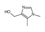 (1,5-二甲基-1H-咪唑-4-基)甲醇结构式