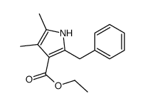 ethyl 2-benzyl-4,5-dimethyl-1H-pyrrole-3-carboxylate Structure