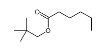 2,2-dimethylpropyl hexanoate Structure