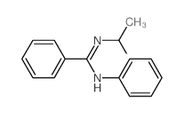 N-phenyl-N-propan-2-yl-benzenecarboximidamide structure