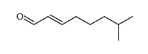 7-methyloct-2-enal Structure