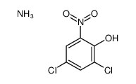 2,4-DICHLORO-6-NITROPHENOLAMMONIUM Structure
