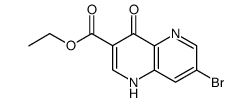 7-Bromo-1,5-naphthyridine-4-oxo-3-carboxylic acid ethyl ester picture