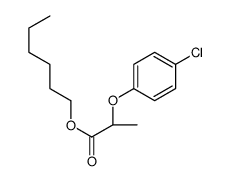 hexyl (2R)-2-(4-chlorophenoxy)propanoate Structure