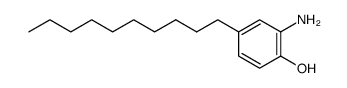 2-Amino-4-decyl-phenol结构式