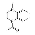 Quinoxaline, 1-acetyl-1,2,3,4-tetrahydro-4-methyl- (9CI) Structure