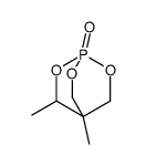 3,4-dimethyl-2,6,7-trioxa-1λ5-phosphabicyclo[2.2.2]octane 1-oxide结构式