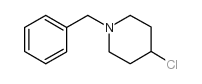 N-benzyl-4-chloro-piperidine Structure