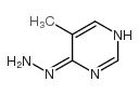 4(1H)-Pyrimidinone, 5-methyl-, hydrazone (9CI)结构式