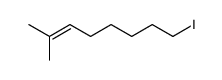 8-iodo-2-methyl-oct-2-ene结构式