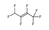 1,1,1,2,3,4,4-heptafluorobut-2-ene Structure