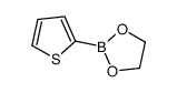 2-thiophen-2-yl-1,3,2-dioxaborolane Structure