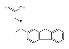 (+)-(1-(2-Fluorenyl)-aethylmercapto)essigsaeuremid [German] picture