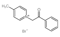 2-(4-methylpyridin-1-yl)-1-phenyl-ethanone structure