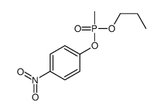 1-[methyl(propoxy)phosphoryl]oxy-4-nitrobenzene Structure