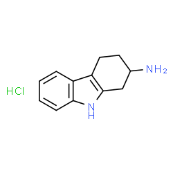 2,3,4,9-tetrahydro-1H-carbazol-2-amine:hydrochloride Structure