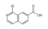 1-氯-7-异喹啉羧酸结构式