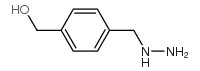 Benzenemethanol, 4-(hydrazinomethyl)- (9CI) Structure