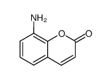 8-amino-2H-chromen-2-one结构式