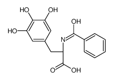BENZOYL-3,5-DIHYDROXY-L-TYROSINE Structure