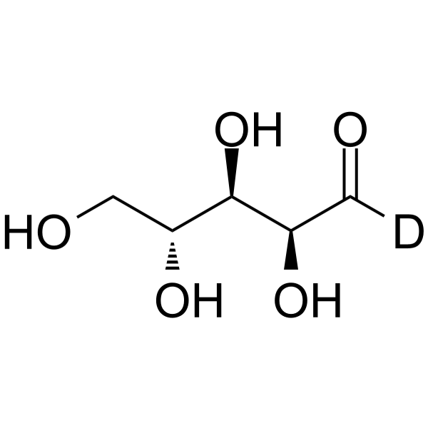 Arabinose-d1 Structure