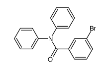 3-bromo-N,N-diphenylbenzamide结构式