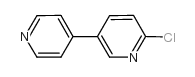 6-氯-3,4'-联吡啶结构式