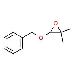 Oxirane, 2-methyl-3-(phenylmethoxy)methyl-, trans-结构式