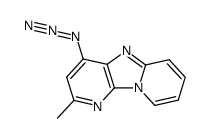 4-azido-2-methylimidazo[1,2-a:5,4-b']dipyridine结构式