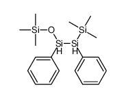 trimethyl-[phenyl-[phenyl(trimethylsilyloxy)silyl]silyl]silane Structure