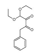 1,1-diethoxy-4-phenylbutane-2,3-dione结构式