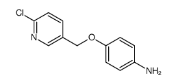 Benzenamine, 4-[(6-chloro-3-pyridinyl)methoxy] Structure