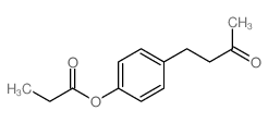 2-Butanone,4-[4-(1-oxopropoxy)phenyl]-结构式