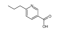 6-propylnicotinic acid结构式